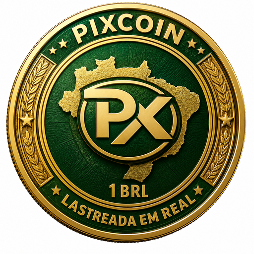 Logo oficial da PixCoin PIXC